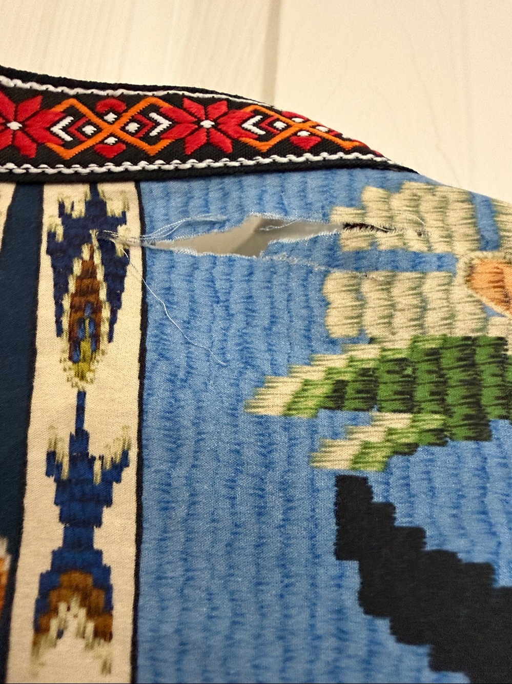 FARM Rio Aztec Shift Dress . Large - Picture 8 of 8